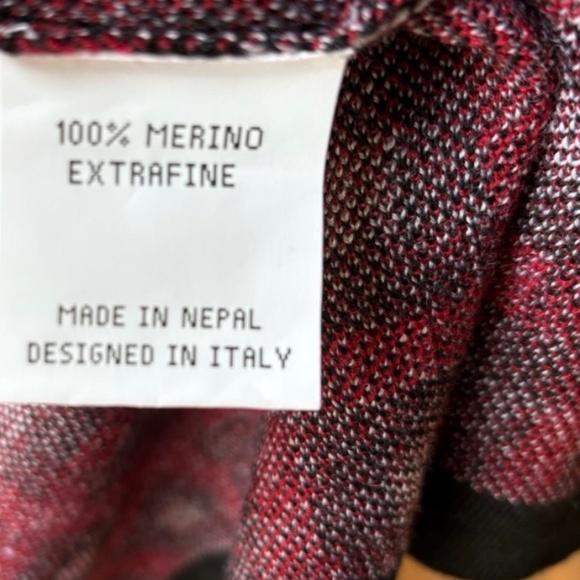 Extra Fine Merino Wool Plaid Knit Dress | Happy Sheep - Picture 4 of 5